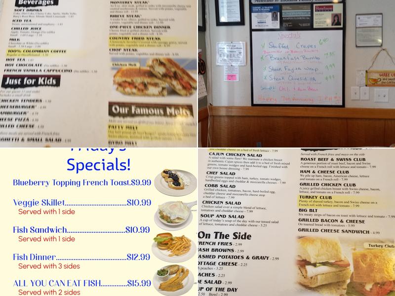 Indiana Pancake House Menu