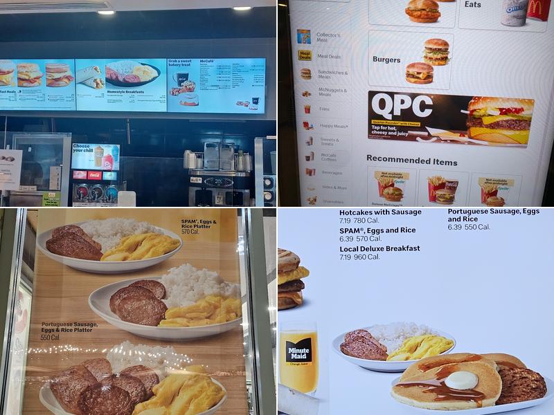 McDonald's Menu