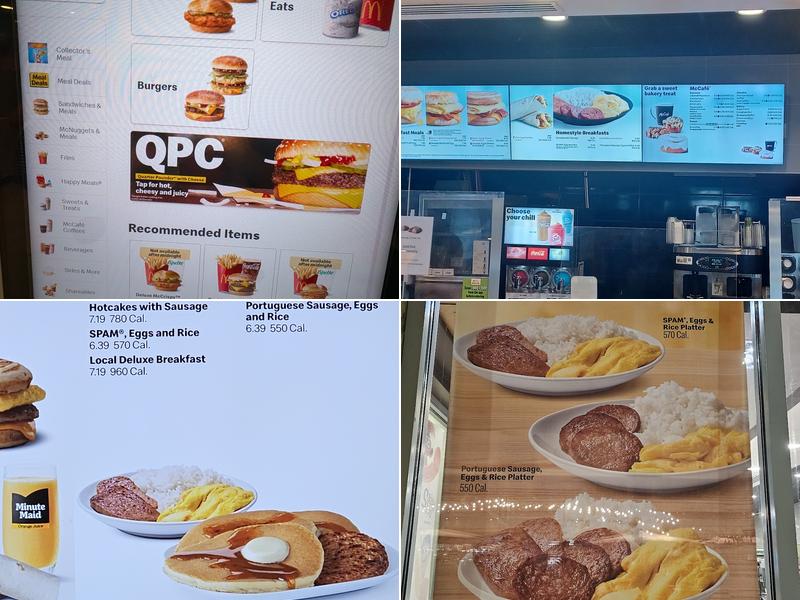McDonald's Menu