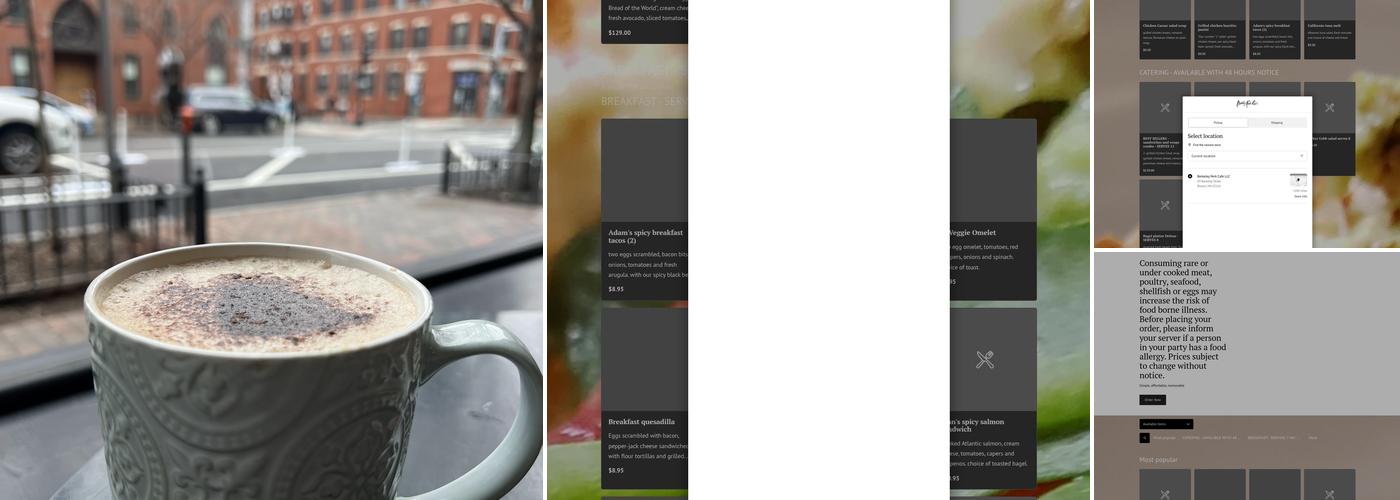 Berkeley Perk Cafe Menu