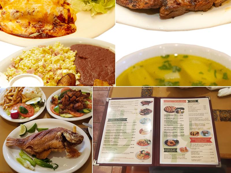 Mi Pueblito Restaurant Menu