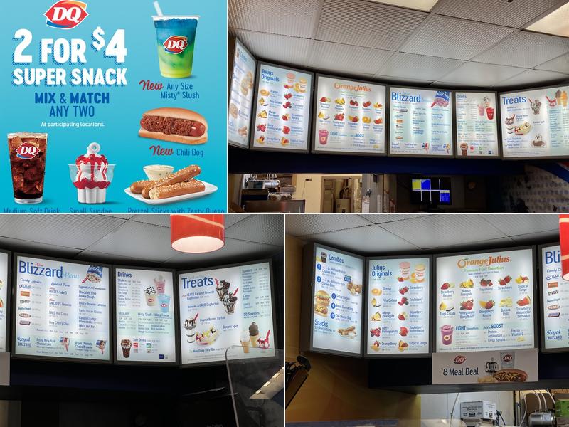 Dairy Queen (Treat) Menu