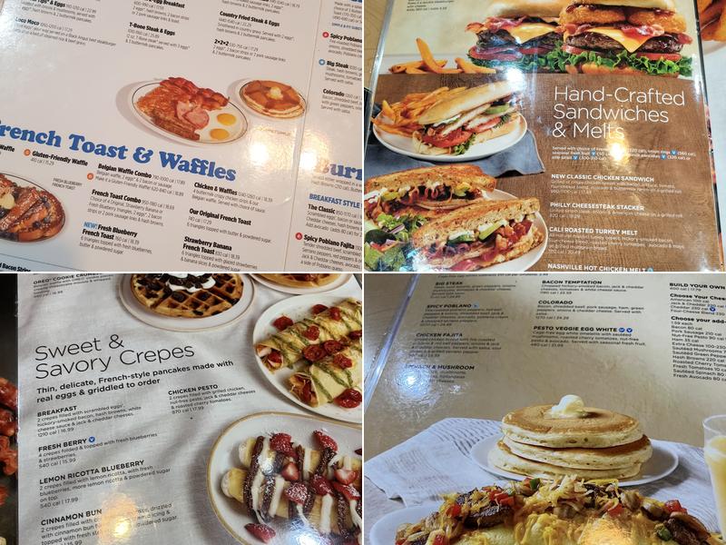 IHOP Menu