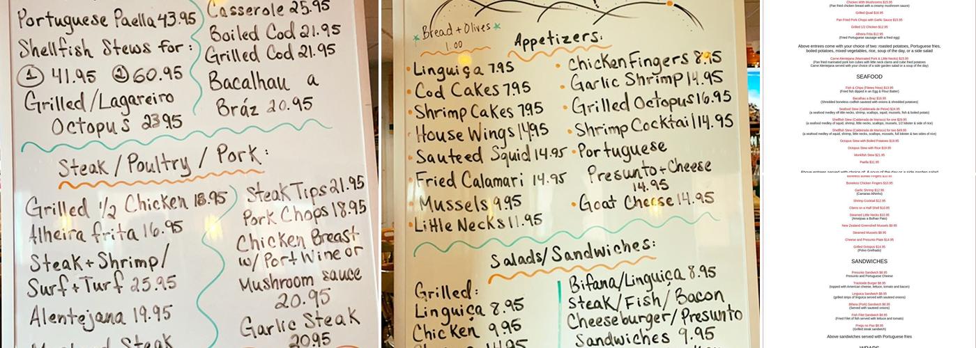 Trackside Bar & Grill Menu