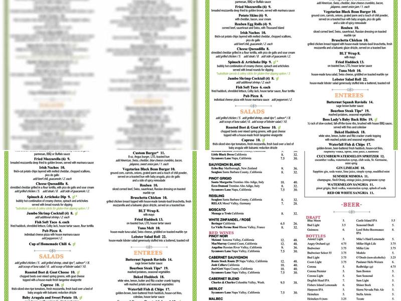 Waterfall Bar And Grille Canton Menu Reviews 259 Photos 74 Restaurantji