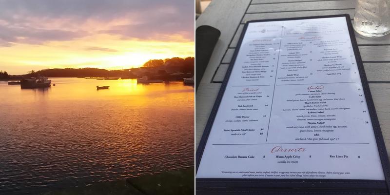 Olde Salt House Menu