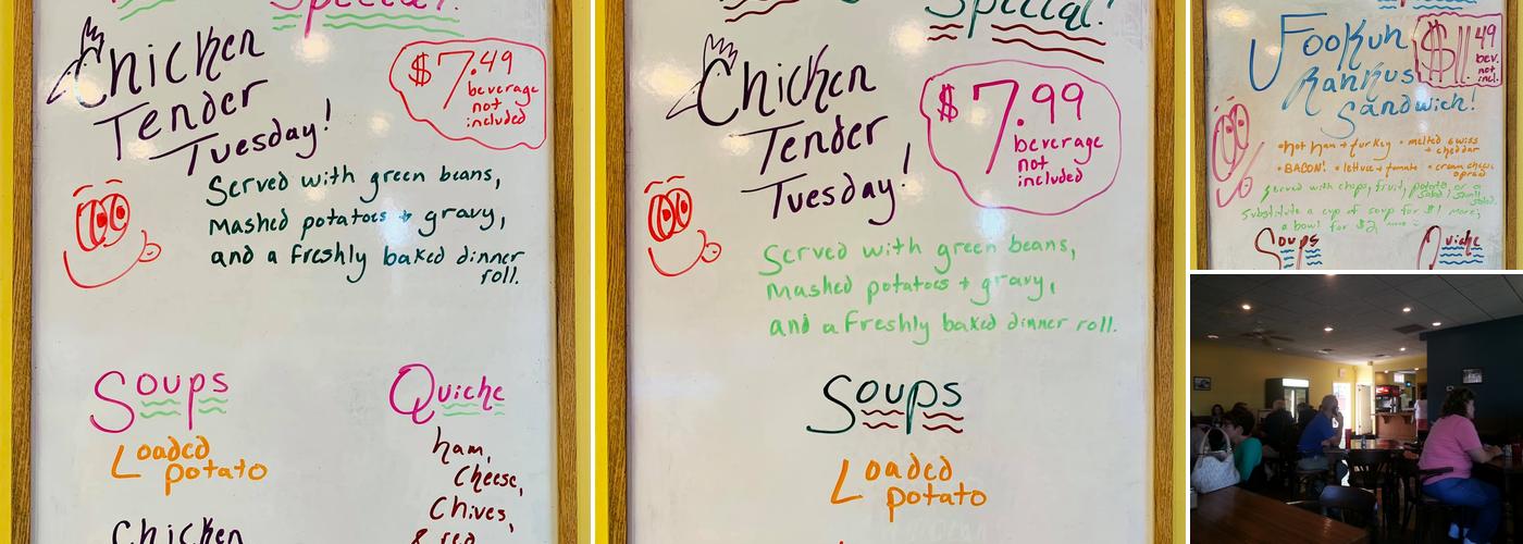 Colby's Deli & Cafe Menu