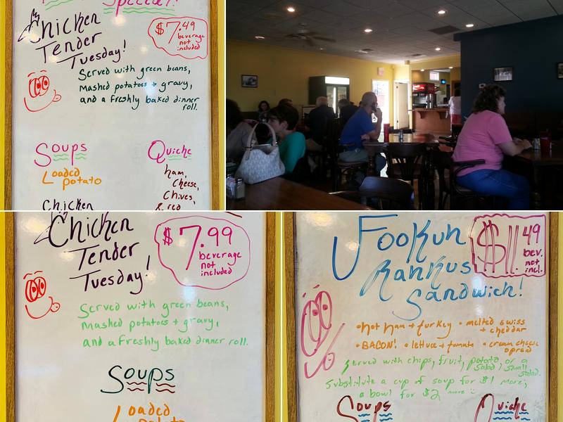 Colby's Deli & Cafe Menu