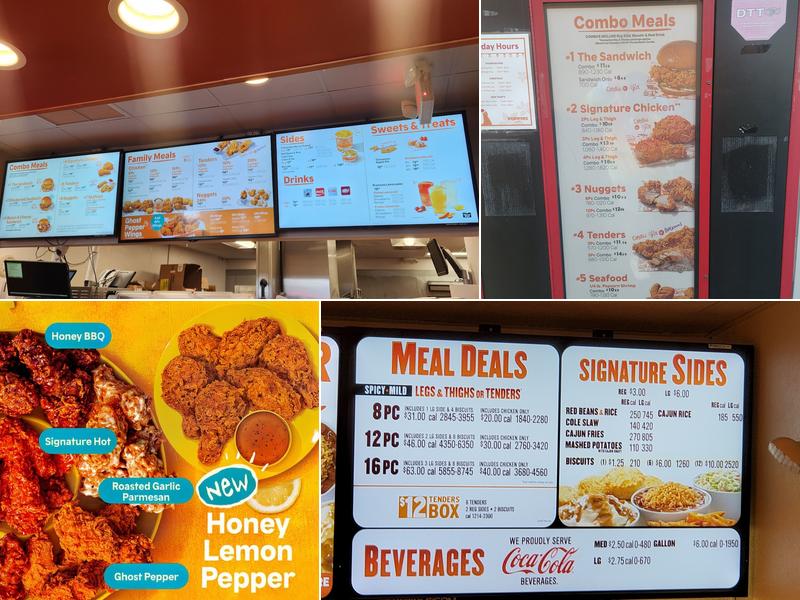 Popeyes Louisiana Kitchen Menu