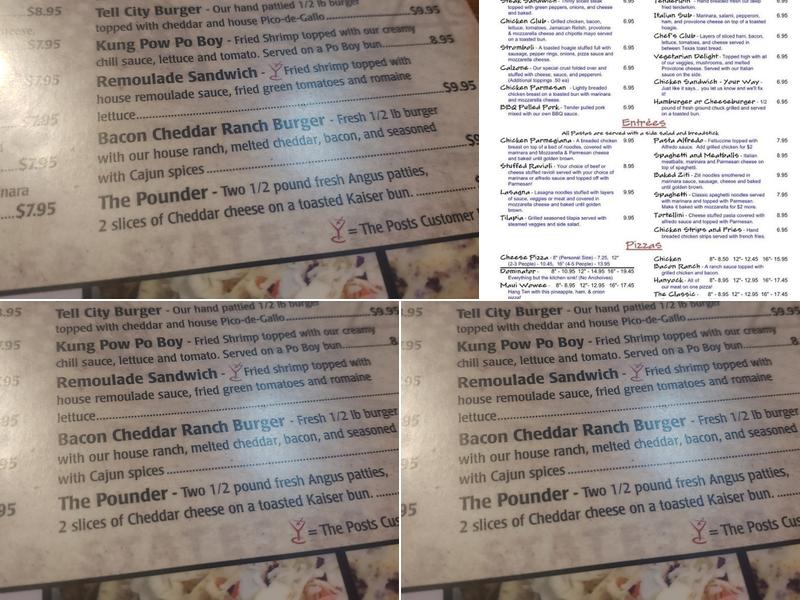 The Post Menu