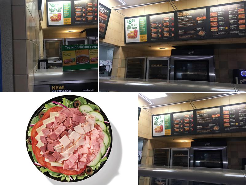 Subway Menu