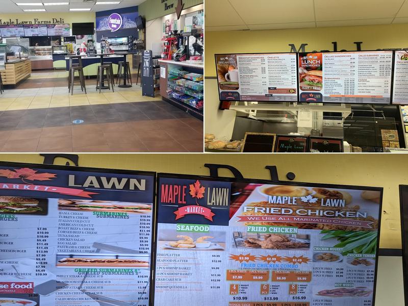 Maple Lawn Market Menu