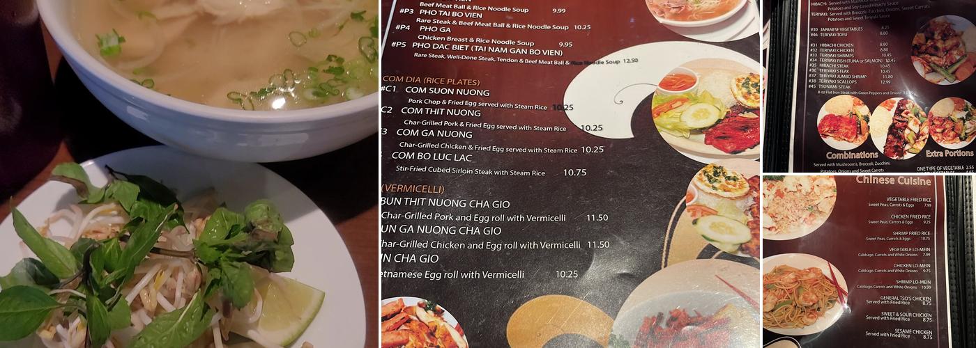 Tsunami Menu