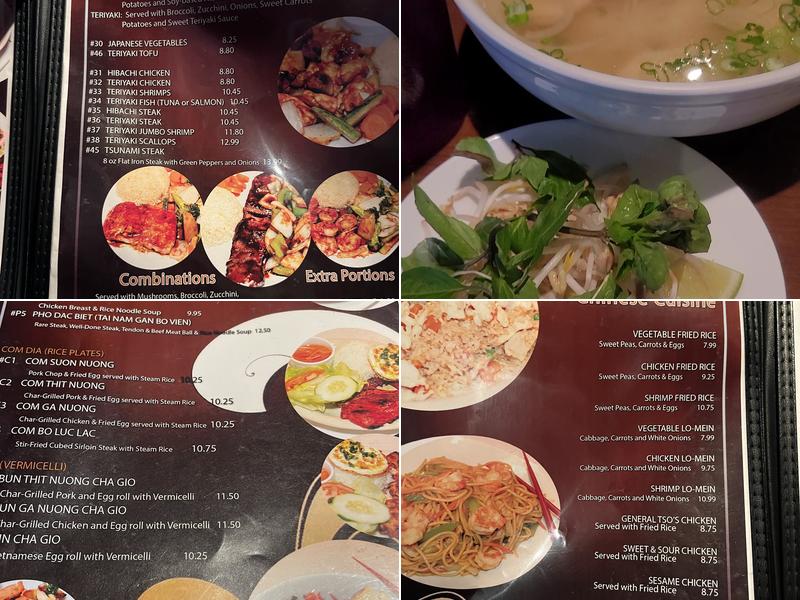 Tsunami Menu