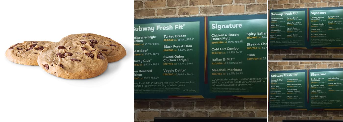 Subway Menu