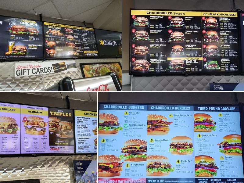 Carl’s Jr. Menu