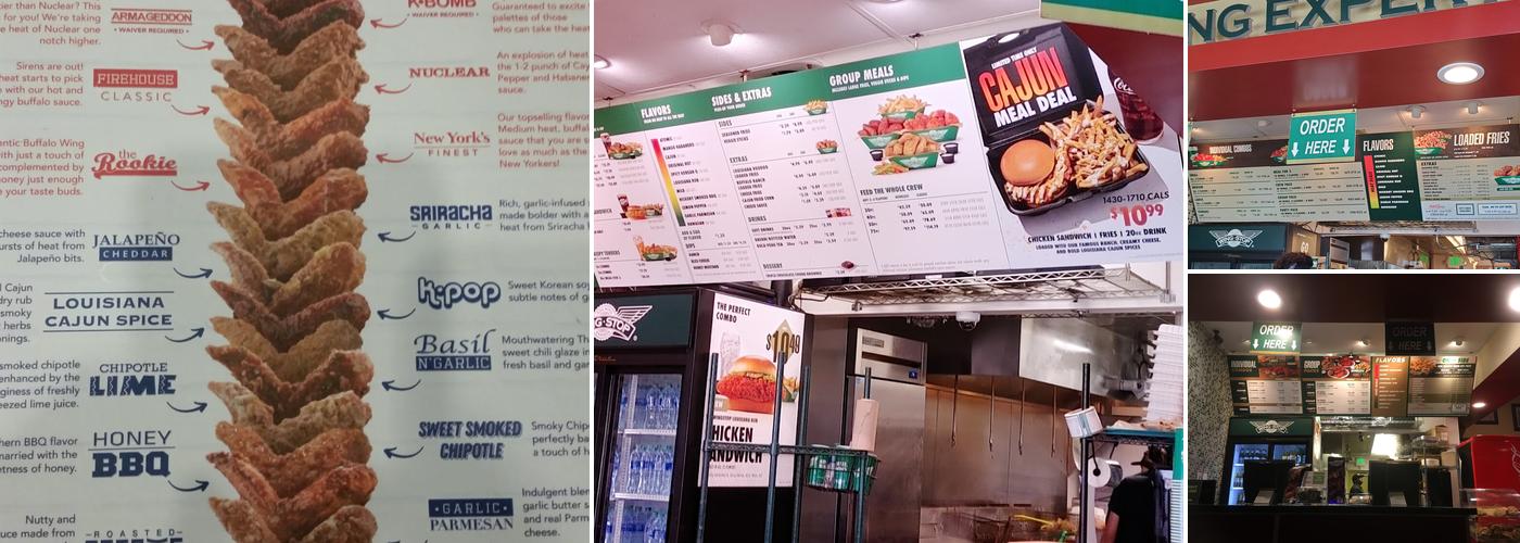Wingstop Menu