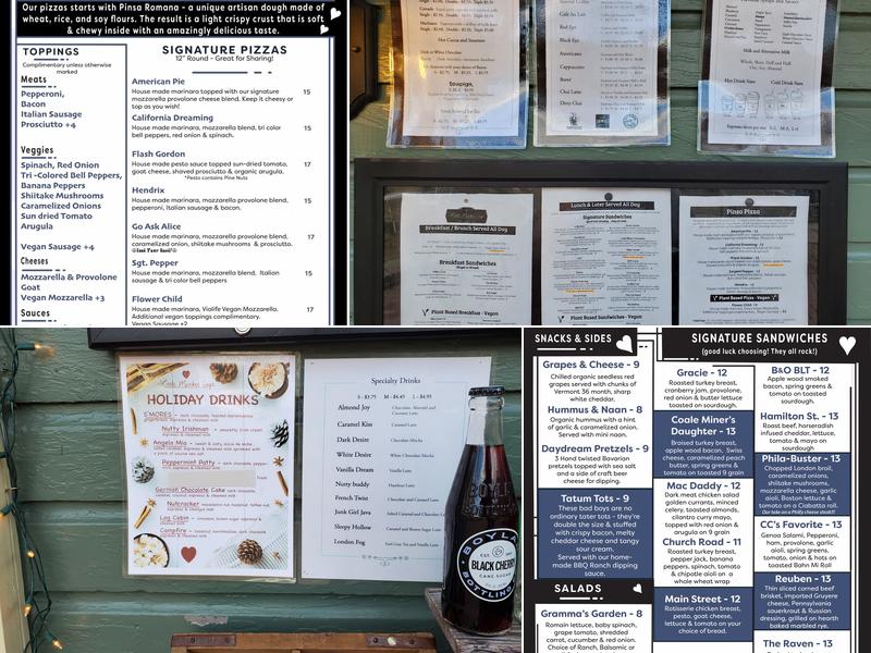 Little Market Café Menu