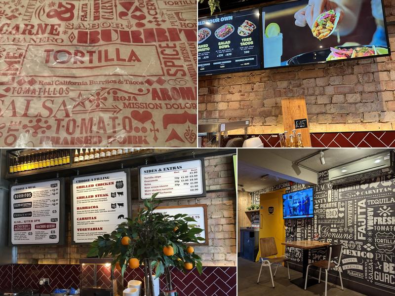 Tortilla Richmond Menu