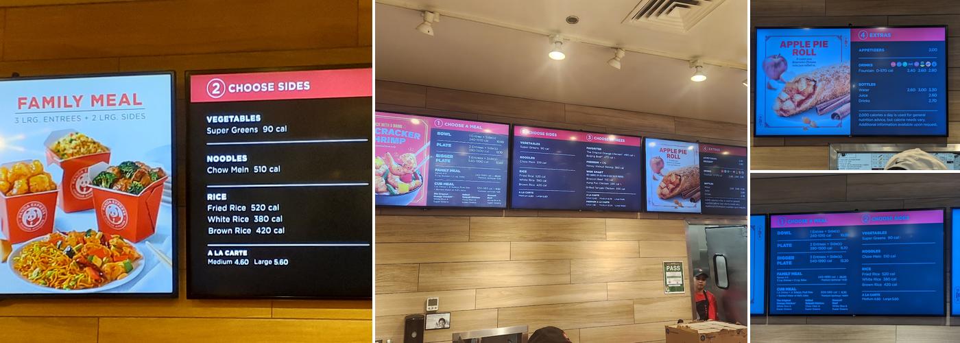Panda Express Menu