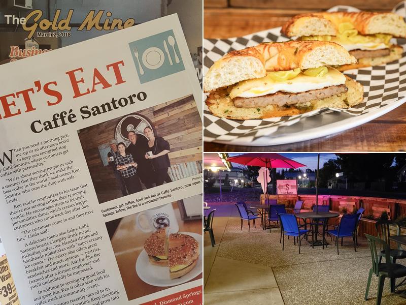Caffè Santoro Menu