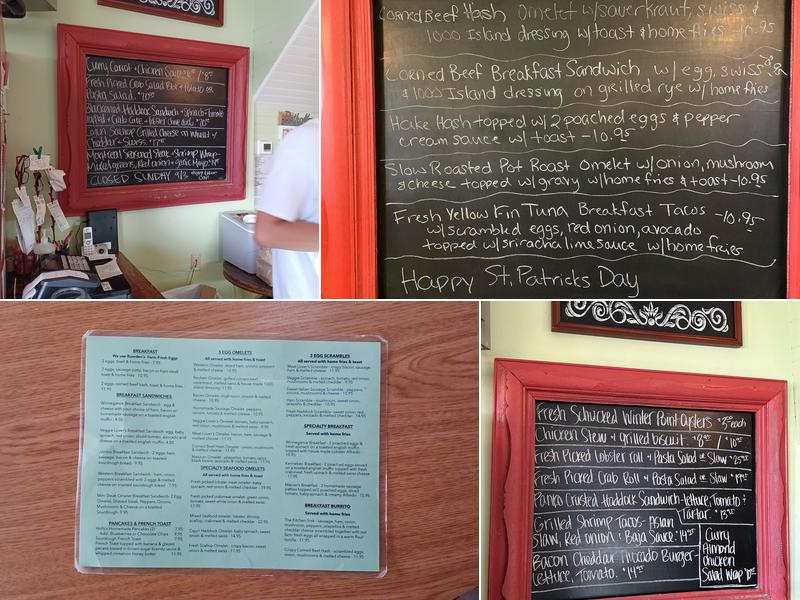 Winnegance Restaurant & Bakery Menu