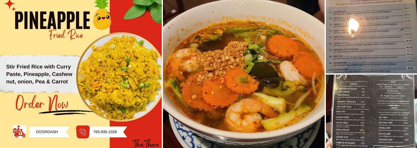 Thai Thara Menu