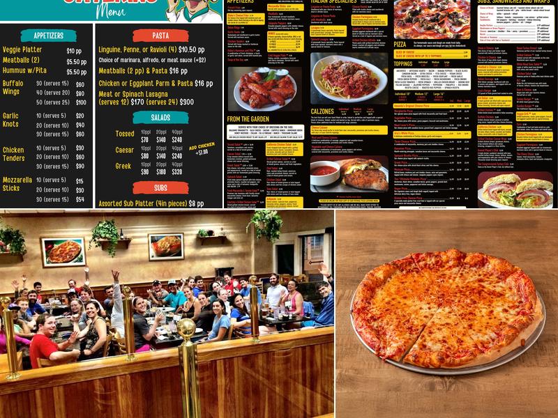 Potomac Pizza Menu