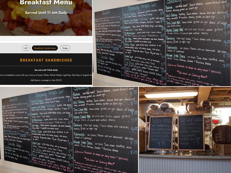 Port City Sandwich Co. Menu