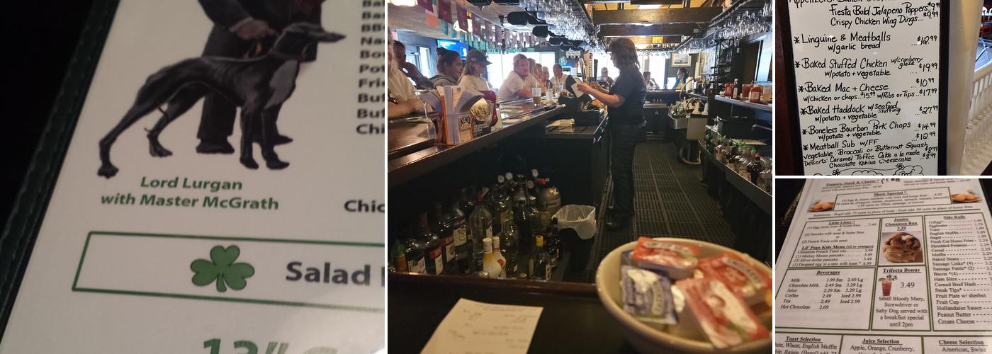 Master McGrath's Menu