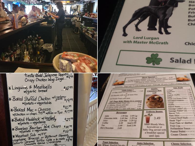 Master McGrath's Menu