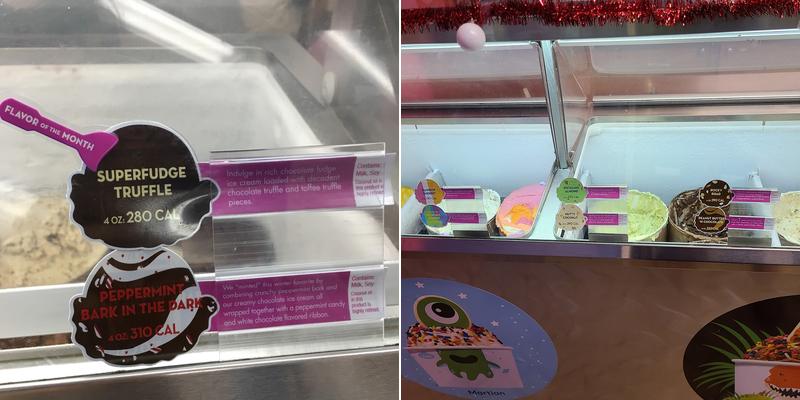 Baskin-Robbins Menu