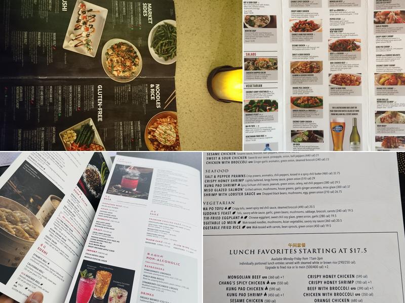 P.F. Chang's Menu