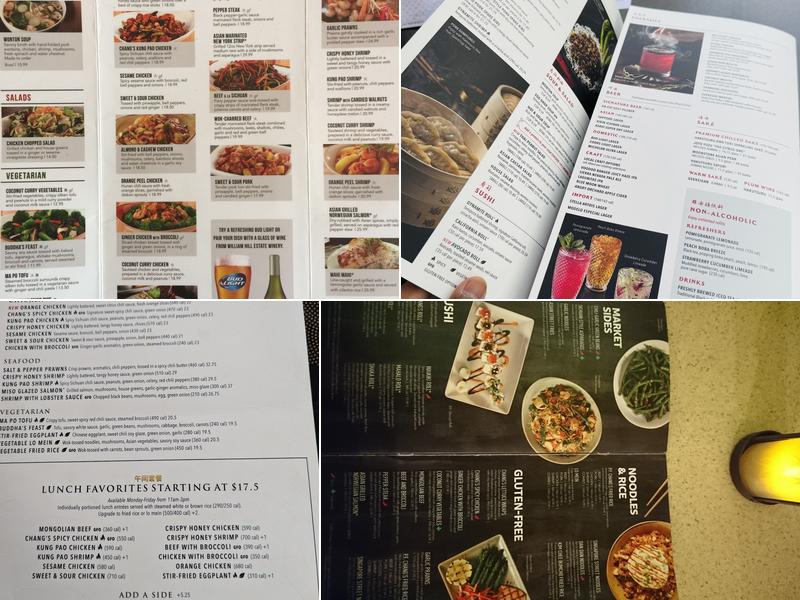 P.F. Chang's Menu