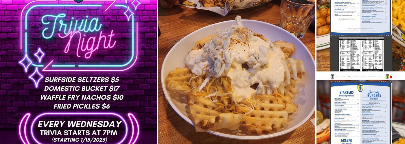 Abbey Burger Fells Point Menu