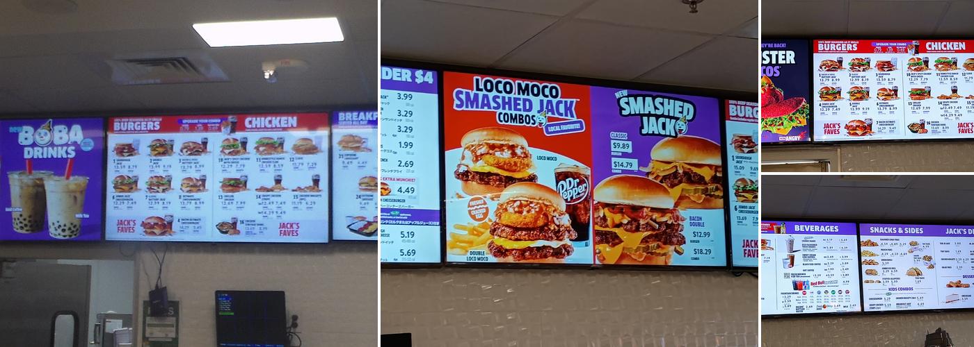 Jack in the Box Menu