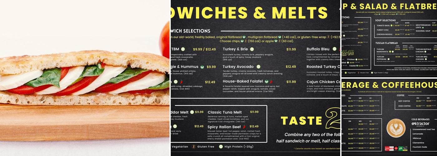 Così Menu