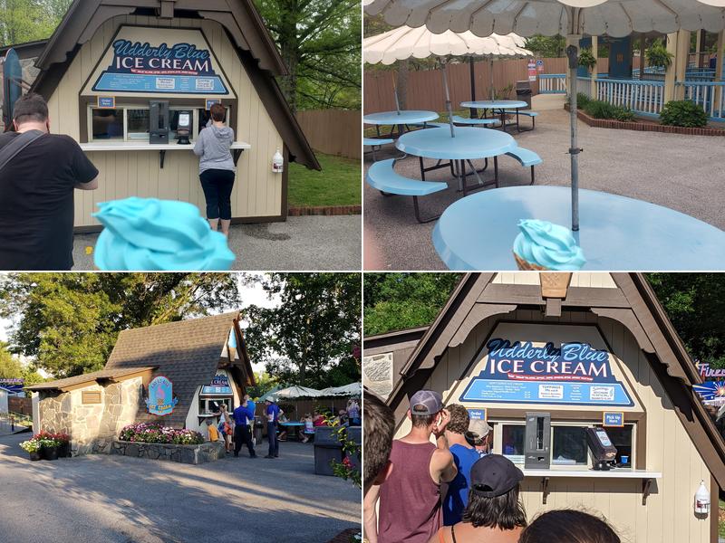 Udderly Blue Ice Cream