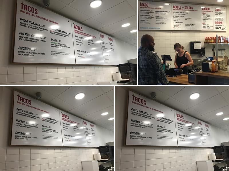 Amano Taco Menu