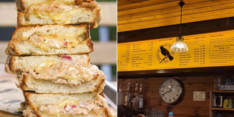 Blackbird Bakery Menu