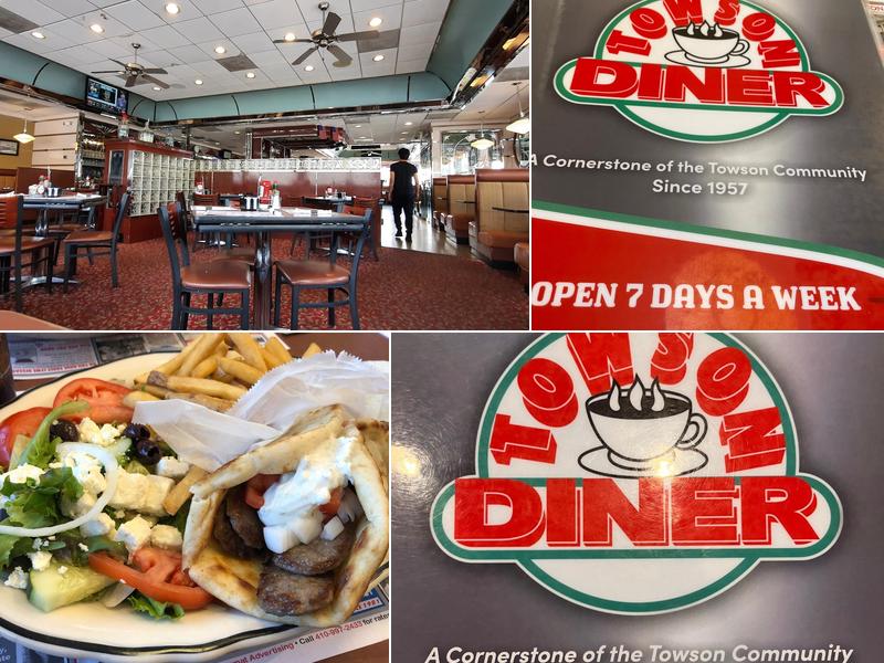 Towson Diner 718 York Rd, Towson