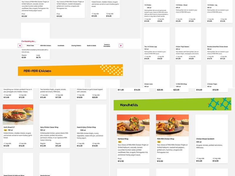 Nando's PERi-PERi Menu