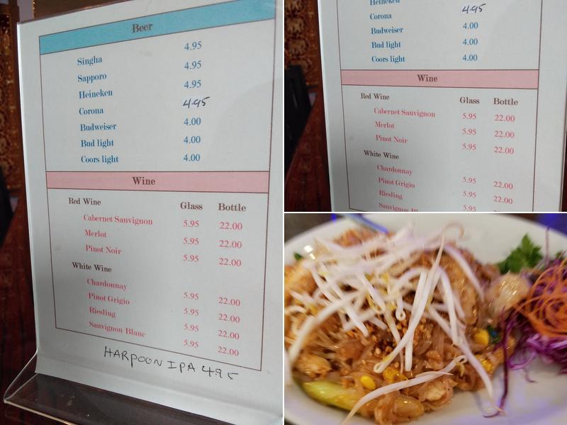 Thai Taste Menu