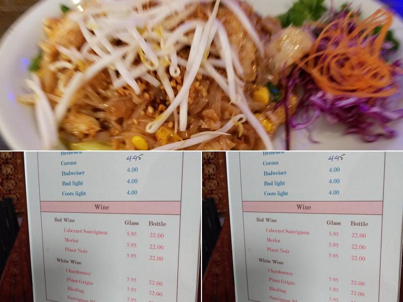 Thai Taste Menu