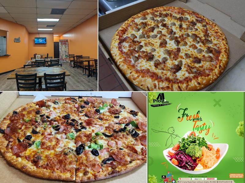 A1 Pizza & Grills 407 S Camp Meade Rd, Linthicum Heights