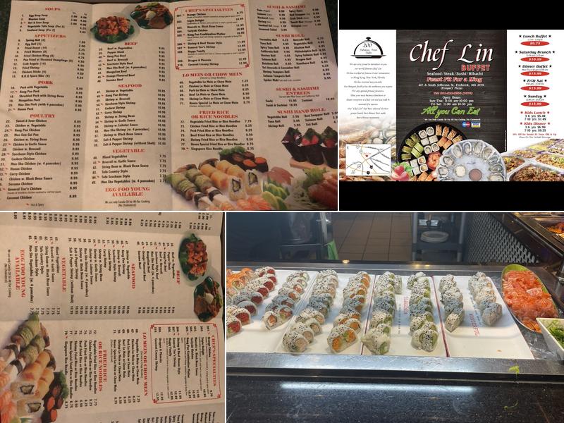 Chef Lin Buffet Menu