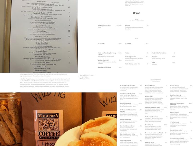 Wild Fig Kitchen Menu