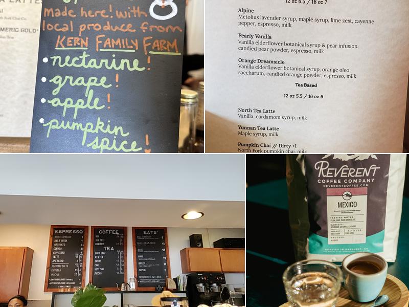 Clouds Rest Coffee Menu