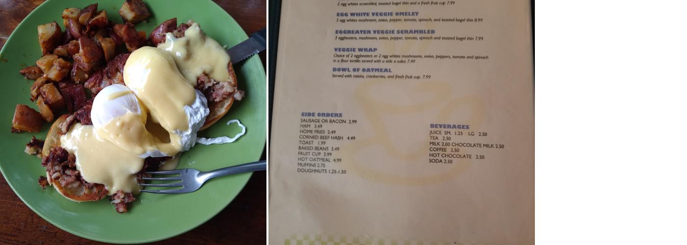 The Copper Lantern Menu