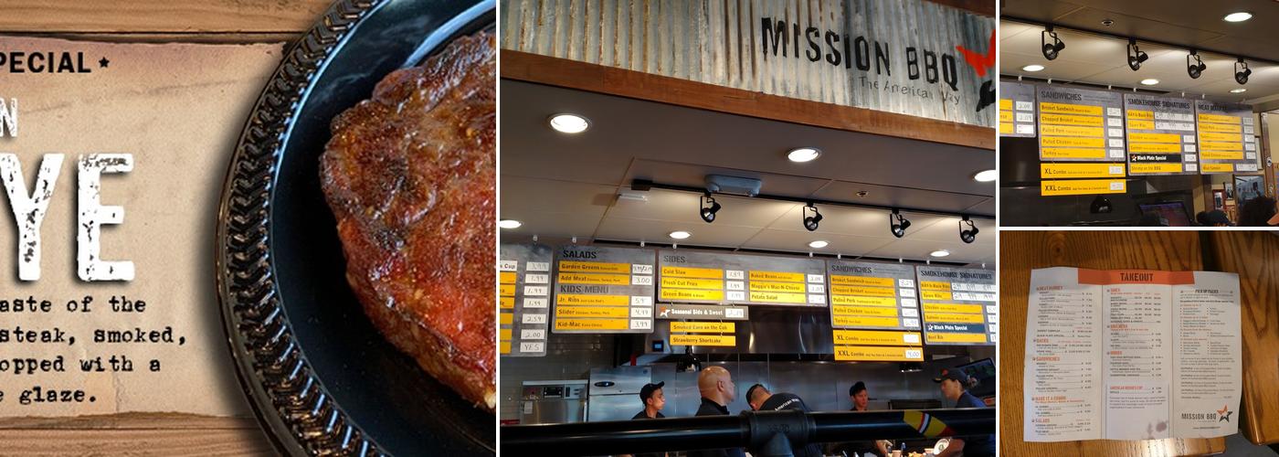 MISSION BBQ Menu